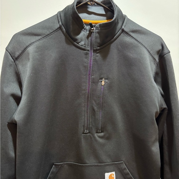 Carhartt Heather Gray Quarter-Zip Pullover - Picture 10 of 15